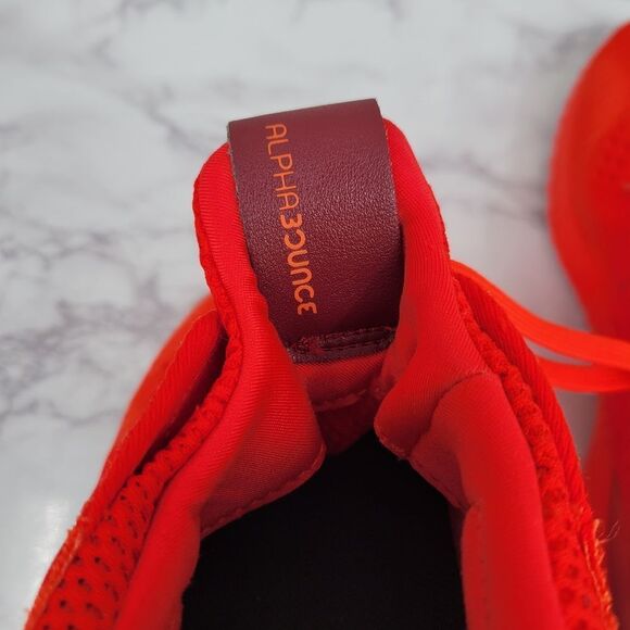 Adidas Alpha Bounce Alphabounce EM Blaze Orange Men's Size 10.5 - Picture 10 of 13